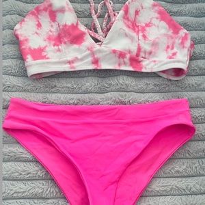 Pink bikini